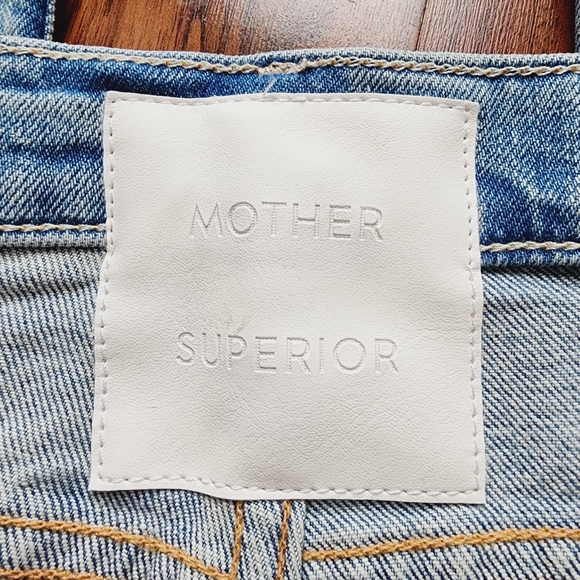 MOTHER NWT High Waisted Rider Skimp Wash: The Confession Trendy Stylish Size 31 - Picture 5 of 13